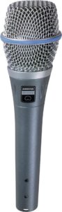 Shure Beta 87C condensator zangmicrofoon