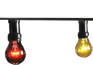 Prikkabel 10 mtr. Kleur 19 LED lampjes om de 50cm