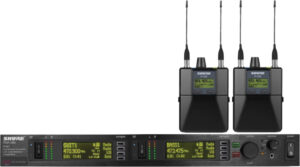 Shure 2 x PSM1000 in-ear + 4xP10R+SE215 ears 4CH