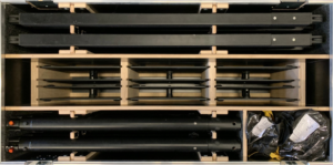 Easydrape FOH regie set 20mtr