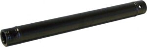 Alubuis 48mm 300cm with couplers zwart