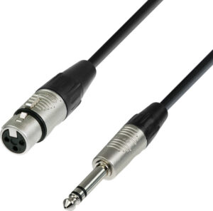 Jack – XLR female verloop 1,5mtr